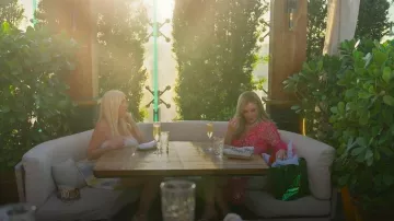 Valentino Garavani Locò Small Shoulder Bag worn by Rosalyn Yellin as seen in Members Only: Palm Beach (S01E02)