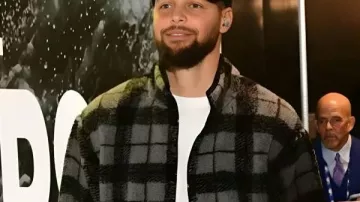 Stephen Curry Golden State Warriors v Los Angeles Clippers Jacket