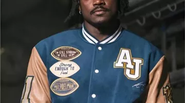 Philadelphia Eagles AJ Brown Varsity Jacket