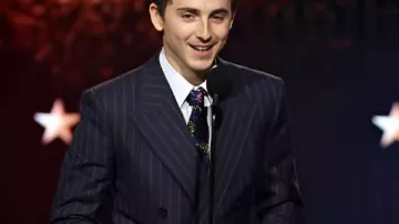 31st Annual Critics Choice Awards Timothée Chalamet Navy Blue Suit