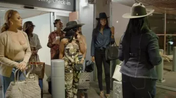 Isabel Marant Etoile Fedora Pant worn by Keiarna Stewart as seen in The Real Housewives of Potomac (S10E13)