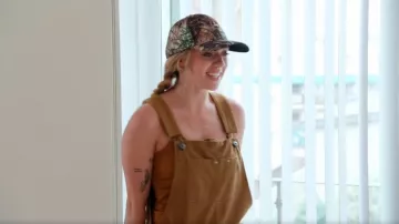 John Deere Realtree Edge Camo Twill Mesh Back Cap worn by Audrey Lingle as seen in Vanderpump Rules (S12E04)