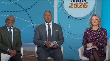 Draper James Kitty Dress worn by Dylan Dreyer as seen in Today on January 6, 2026