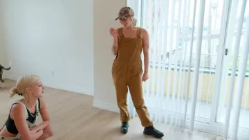 Dickies Women's Relaxed Fit Bib Overalls worn by Audrey Lingle as seen in Vanderpump Rules (S12E04)