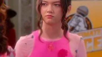 Tulip Aoki Butterfly Top worn by Posey (Lumi Pollack) as seen in Electric Bloom (S01)