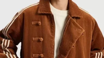 2026 Chinese New Year Brown Pad Jacket