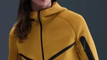 Fleece Windrunner Full-Zip Yellow Jacket