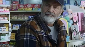 Hunting Season 2025 Mel Gibson Plaid Shirt