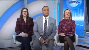 Ralph Lauren Wool Blend Woven Blazer worn by Savannah Sellers as seen in Today on January 7, 2026