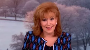Veronica Beard Sylvane Cardigan worn by Joy Behar as seen in The View on January 7, 2026