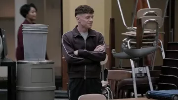 H&M Loose Fit Track Jacket worn by Jacob Hill (Chris Perfetti) as seen in Abbott Elementary (S05E09)