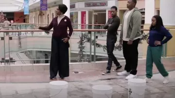 Nike V5 RNR Sneakers worn by Janine Teagues (Quinta Brunson) as seen in Abbott Elementary (S05E09)