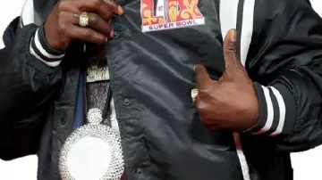Black Jacket worn by Flavor Flav in 2025 NFL Honors Awards Show (Live Results) Who’s The MVP Lamar Jackson vs Josh Allen