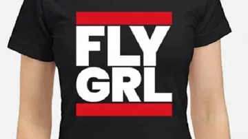 FLY GRL T-Shirt worn by Survival in Survival Of The Thickest | Teaser | Netflix