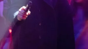 Black Wool Coat worn by Mason (Jason Statham) in Shelter