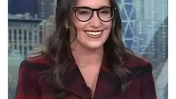 La americana de cuadros con cinturón de Savannah Sellers del Today Show 2026 llevada por Savannah Guthrie tal y como se ve en Today Show