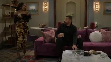 Fashion Nova Queen Of The Jungle Sweater Maxi Dress worn by Hayley Lawson (Marquita Goings) as seen in Beyond the Gates (S01E200)