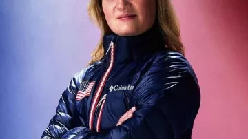 Winter Olympics 2026 Columbia Team USA Down Puffer Jacket