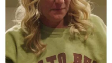 Fixer To Fabulous S7 Jenny Marrs Dog Print Print Sweatshirt worn by (Jenny Marrs) in Fixer to Fabulous