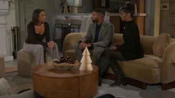 Jessica Simpson Skyeth Knee High Boot worn by Kat Richardson (Colby Muhammad) as seen in Beyond the Gates (S01E200)