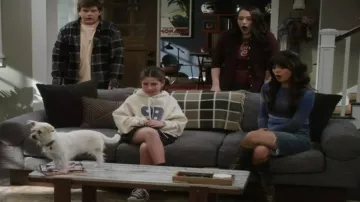 Bed Stu Women's Gogo Lug Black Lux Leather Fashion Boots F315405BKLX worn by Lily Martinez (Isabella Feliciana) as seen in Shifting Gears (S02E09)