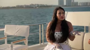 Baby Boo Fashion Angelina Maxi Dress worn by Taja Abitbol as seen in Members Only: Palm Beach (S01E05)