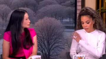 Victoria Beckham Dolman Midi Dress worn by Sunny Hostin as seen in The View on January 8, 2026