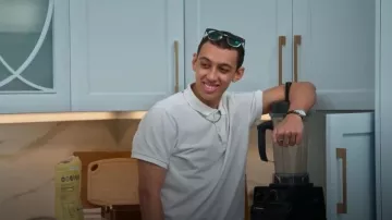 U.S. Polo Assn. Performance Pique Short Sleeve Polo worn by Dallas as seen in Members Only: Palm Beach (S01E05)