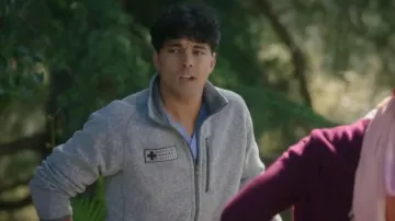 Patagonia Men's Better Sweater Fleece Jacket worn by Lucas Adams (Niko Terho) as seen in Grey's Anatomy (S22E07)