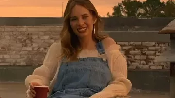 Stranger Things S05 Robin Buckley Denim Overalls worn by Robin Buckley (Maya Hawke) as seen in Stranger Things (S05E08)