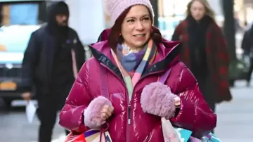 Carrie Preston Elsbeth S03 Puffer Coat of Elsbeth Tascioni (Carrie Preston) in Elsbeth (S03)