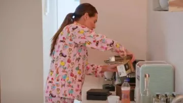 Bedhead x Bronwyn Newport Chic Boxers Long Sleeve Classic Stretch Jersey PJ Set worn by Meredith Marks as seen in The Real Housewives of Salt Lake City (S06E16)