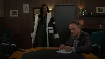 Fashion Nova Keep Your Cool Wide Leg Trouser worn by Dana "Leslie" Thomas (Trisha Mann-Grant) as seen in Beyond the Gates (S01E198)