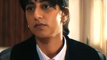 Priya His & Hers S01 Plaid Jacket worn by Priya (Sunita Mani) as seen in HIS & HERS (S01E05)