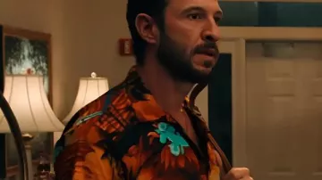 His & Hers S01 Pablo Schreiber Hawaiian Shirt worn by Richard (Pablo Schreiber) as seen in HIS & HERS (S01E05)