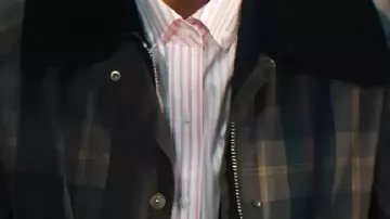 Plaid Jacket worn by Priya (Sunita Mani) in HIS & HERS