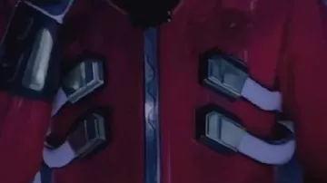 Red Coat worn by Dr. Robotnik (Jim Carrey) in Sonic the Hedgehog