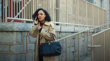 Chanel Medium Classic Cerf Tote worn by Anna Andrews (Tessa Thompson) as seen in HIS & HERS (S01E04)