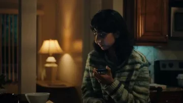 Splendid Daniella Sweater Cardigan worn by Priya (Sunita Mani) as seen in HIS & HERS (S01E04)