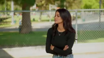 Skims Long Sleeve T Shirt worn by Golnesa Gharachedaghi as seen in The Valley: Persian Style (S01E01)