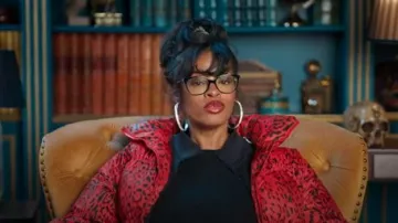 Dolls Kill Huntress Leopard Print Puffer Jacket worn by Tiffany Mitchell as seen in The Traitors (S04E03)