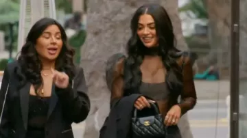 Chanel Nano Kelly Shopper Bag worn by Golnesa Gharachedaghi as seen in The Valley: Persian Style (S01E01)