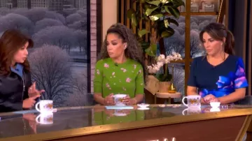 Ramy Brook Kamila Dress worn by Alyssa Farah Griffin as seen in The View on January 9, 2026