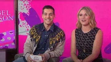 Buck Mason Nep Denim Western Shirt worn by Matt Rogers as seen in Today with Jenna & Friends on  January 9, 2026