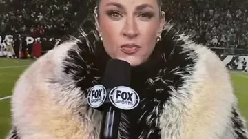 Chaqueta de piel de Erin Andrews de Erin Andrews en Hoy