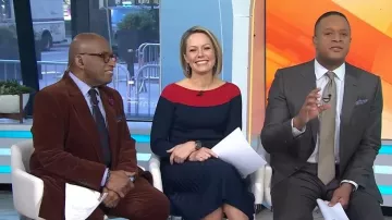 Lauren Ralph Lauren Patney Dress worn by Dylan Dreyer as seen in Today on January 12, 2026