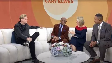 John Varvatos Vulc Laceless Slip On Sneakers worn by Cary Elwes as seen in Today on January 12, 2026