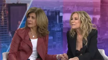 Dolce & Gabbana Leopard-print Satin Camisole Top worn by Kathie Lee Gifford as seen in Today with Jenna & Sheinelle  on January 12, 2026