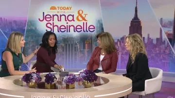 Dolce & Gabbana Single-breasted Woolen Turlington Blazer worn by Kathie Lee Gifford as seen in Today with Jenna & Sheinelle  on January 12, 2026