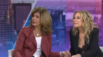 Clara Sunwoo Liquid Leather™ Signature Jacket worn by Hoda Kotb as seen in Today with Jenna & Sheinelle  on January 12, 2026